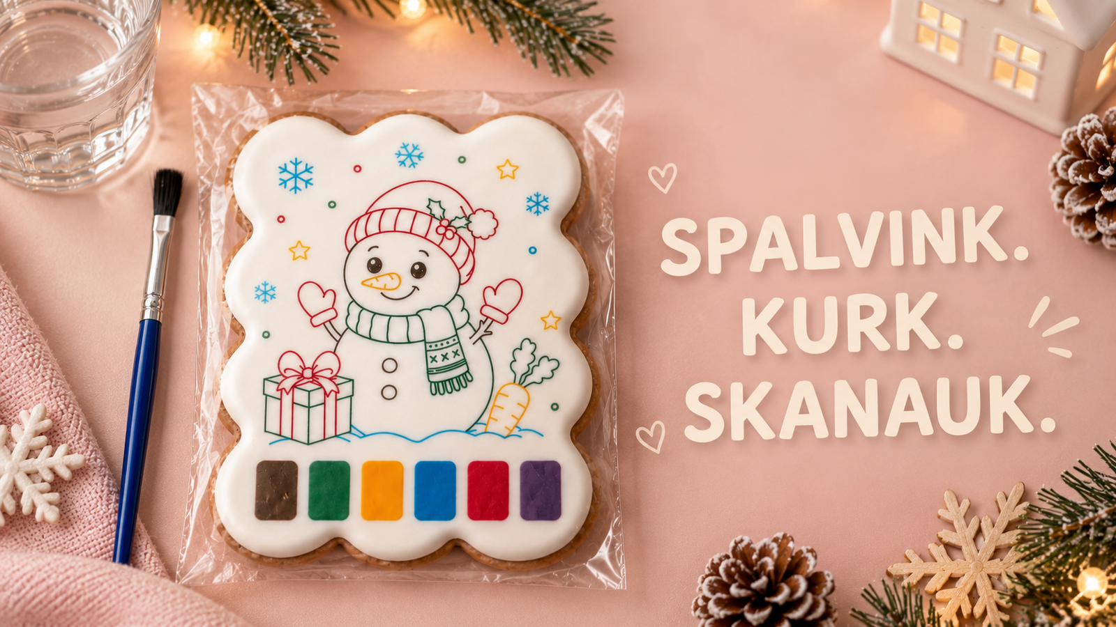 Spalvink. Kurk. Skanauk.